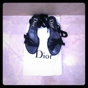 Never worn!  Beautiful Dior Sandals!